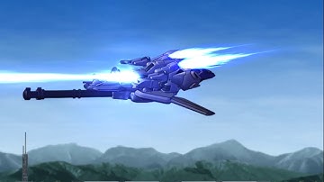 SD Gundam G-Generation Wars - Zeta Plus (Waverider Mode) All Animations