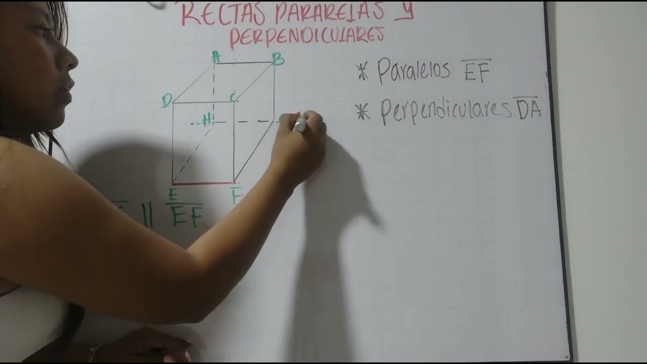 Perpendicularidad y paralelismo en aristas
