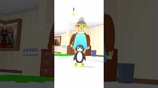 Gugugaga Penguin Girl Beat This Roblox Obby Alone!🥺 #roblox #robloxshorts #robloxchallenge
