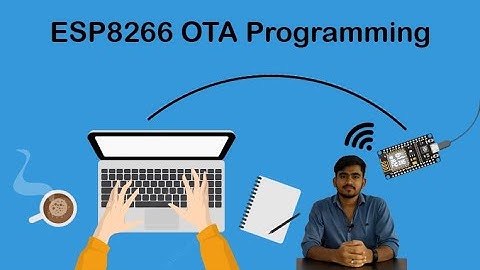 ESP8266 OTA (Over-the-Air) Firmware Updates using AsyncElegantOTA Arduino Library.