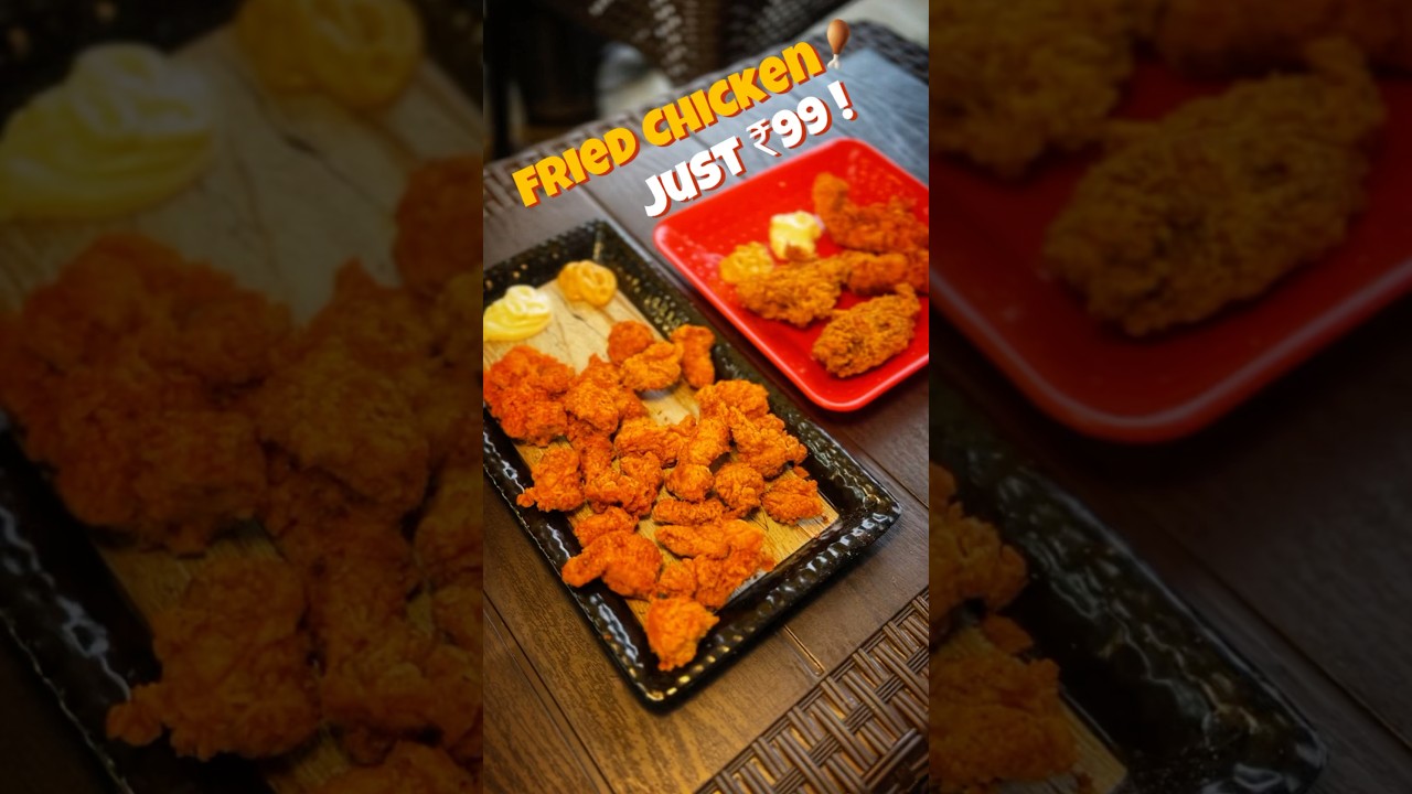 Budget friendly KFC style fried chicken 🐔🍗♨️spot in coimbatore  just from₹99 fried chicken 