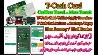 T-Cash Card | Cashless Easy Travel | How to Apply for T-Cash Card | T-Cash Card Recharge | E-Tran... screenshot 4