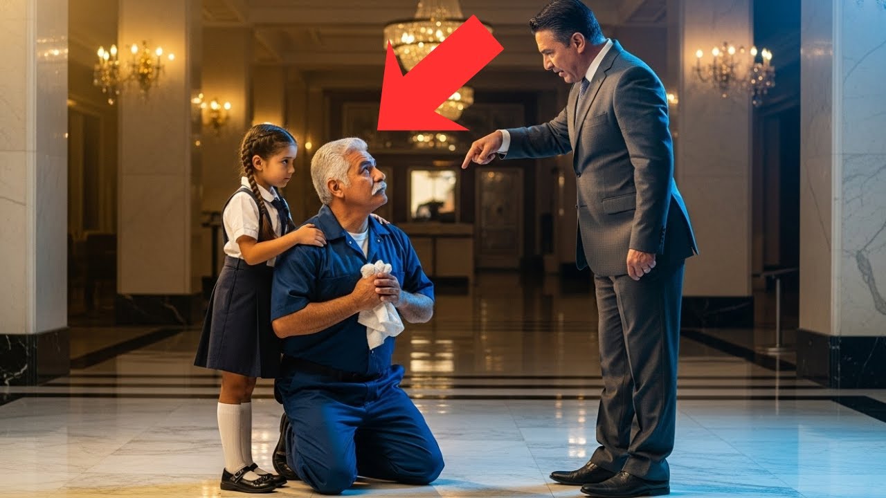 Un Millonario Humilló al Conserje del Hotel, Pero una Niña Le Dio la Lección de su Vida