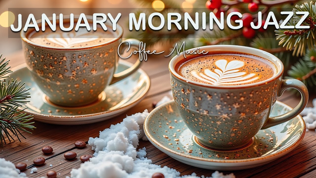 January Morning Jazz ☕ Warm Winter Coffee Jazz Music & Soft Bossa Nova Piano for Joyful Moods