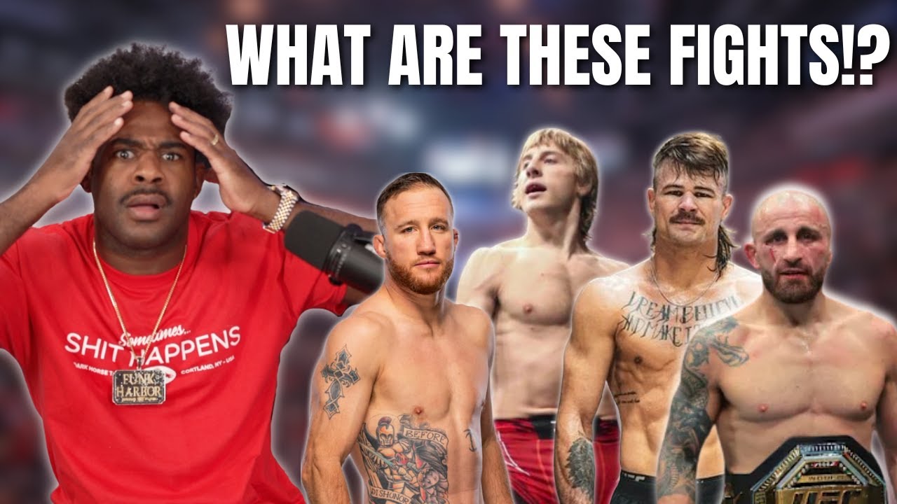 Джастин Гэтжи против Пэдди Пимблетта, временный титул против Армана! Волкановски против Лопеса 2 ...