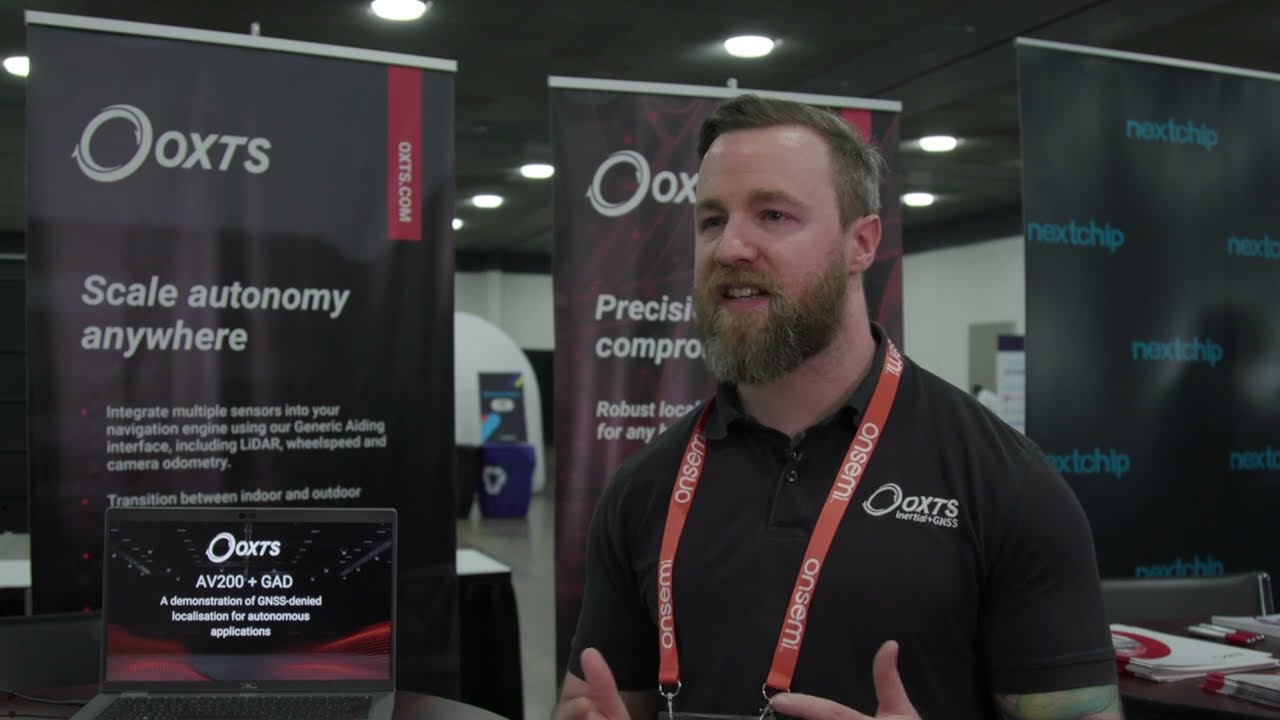 Multiple sensors for navigation - AutoSens interviews Ian Clarke, Senior Product Engineer, OxTS