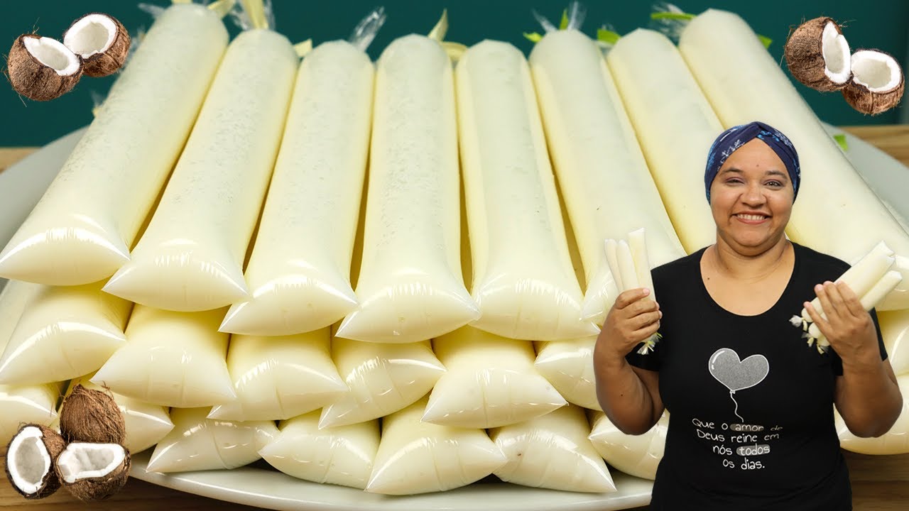 CREMOSÃO SEM LEITE CONDENSADO! 2 FORMAS DE FAZER GELADINHO CREMOSO DE COCO   COZINHA SEM MISTÉRIO