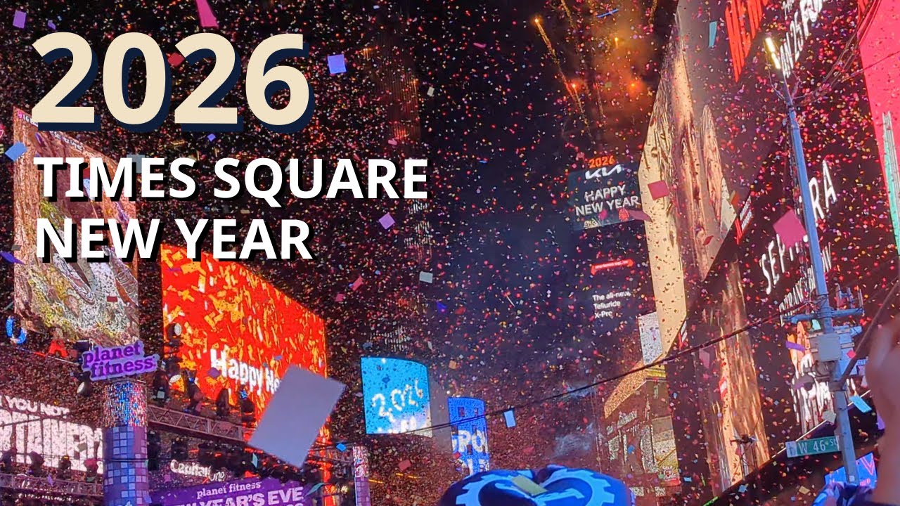 Times Square New Year's Eve 2026 Countdown and America250 Segment