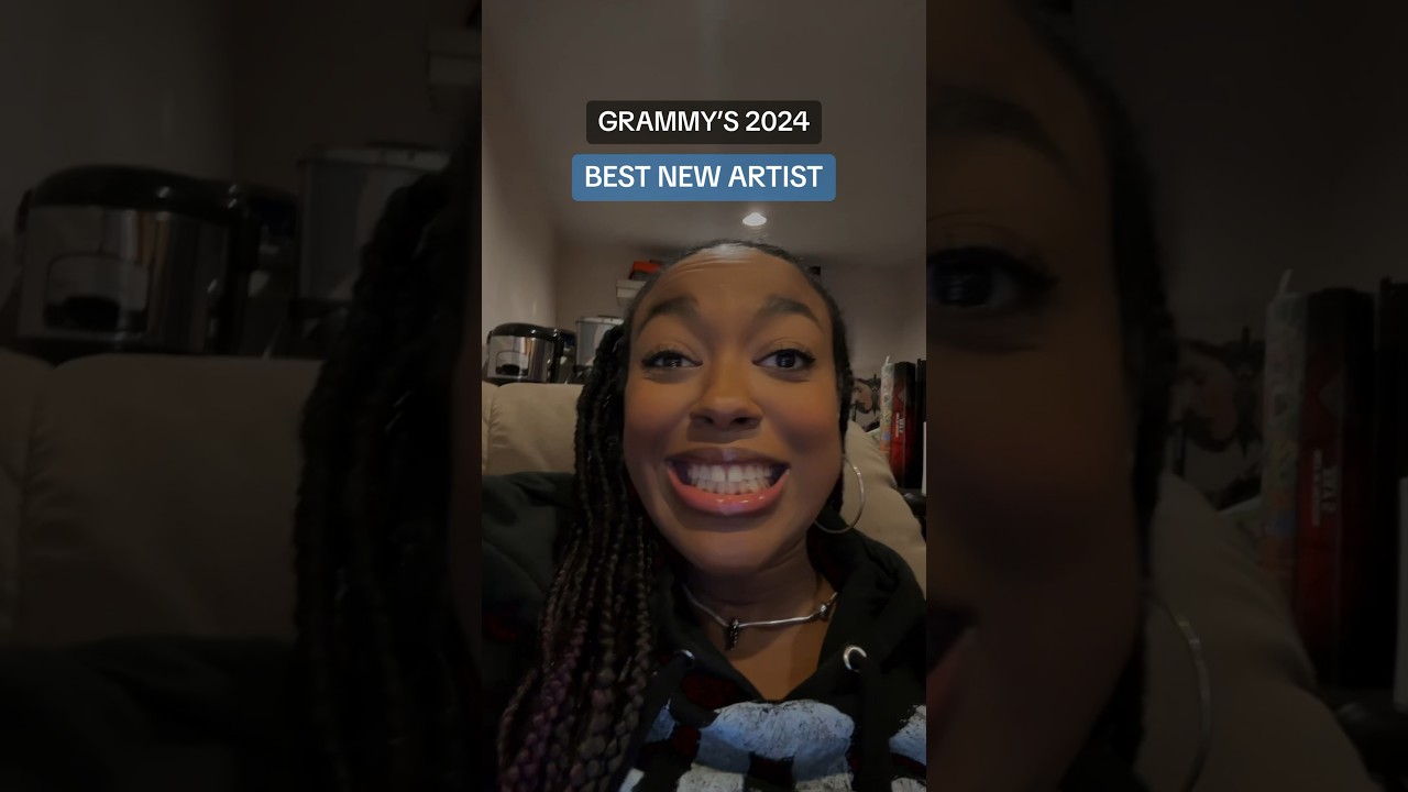 GRAMMYS 2024 BEST NEW ARTIST REACTION 