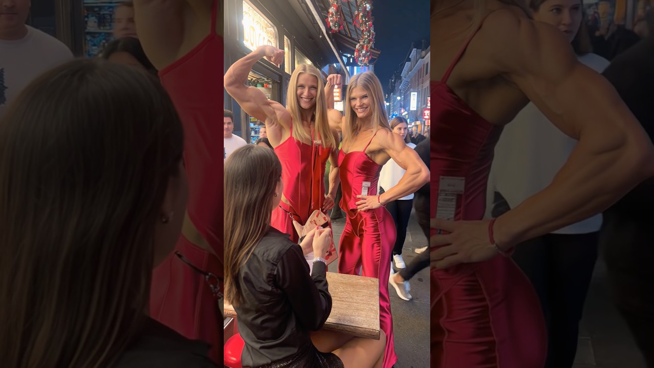 Bodybuilder Twin Sisters 