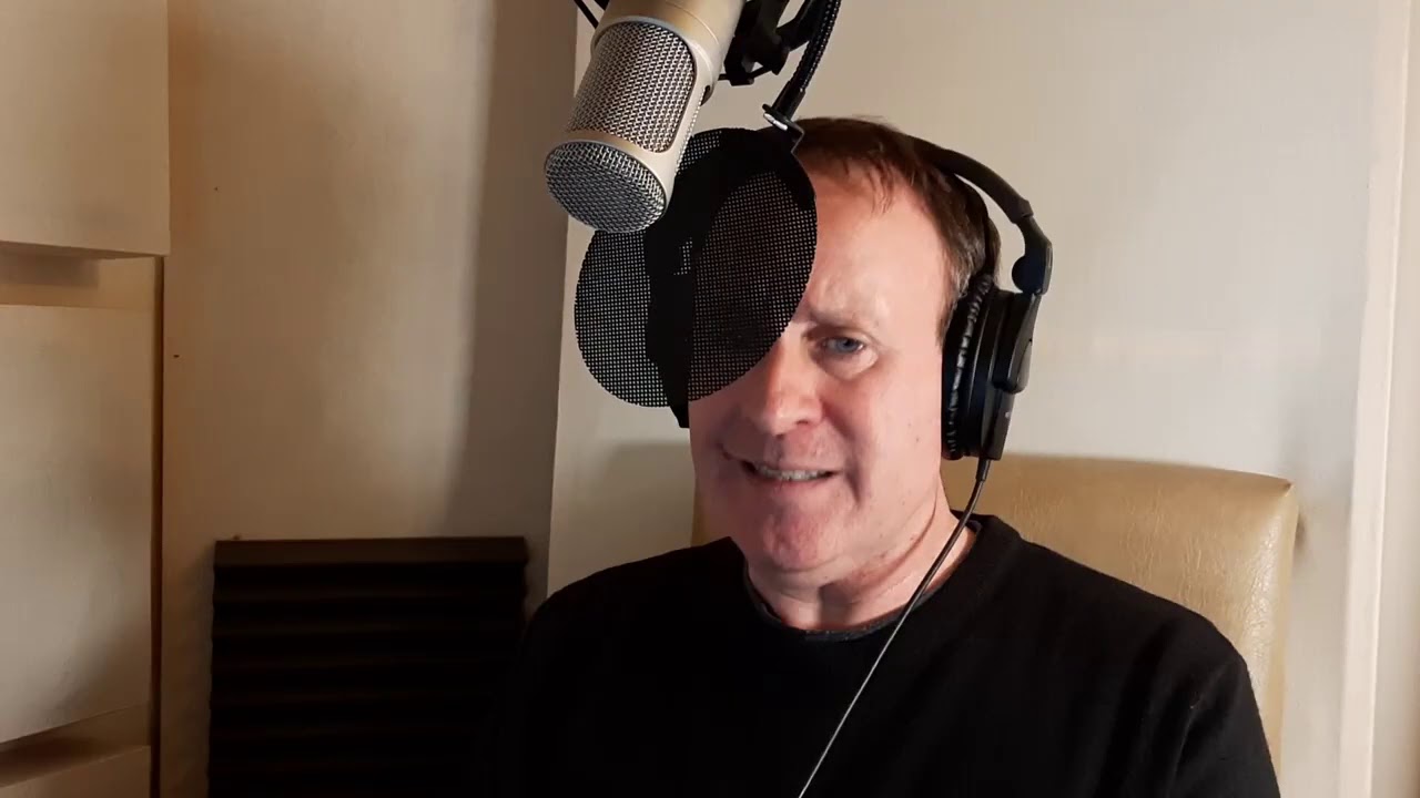 The Stranger Times audiobook recording