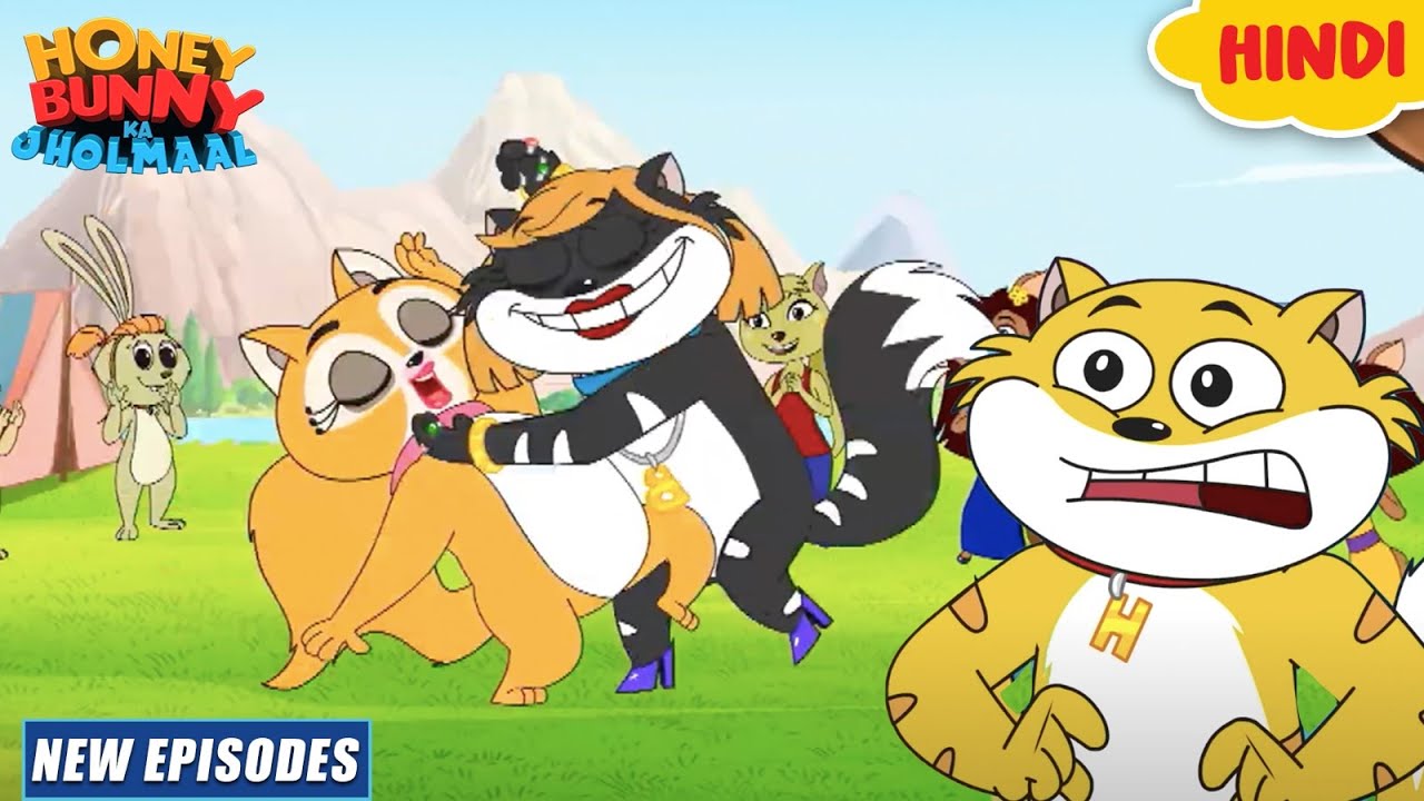 हनी बनी इन गर्ल्स नाइट आउट | Honey Bunny Ka Jholmaal | Cartoon For Kids | Yo Kids Comedy | S6