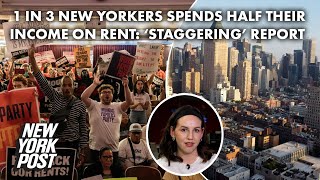 Athlete Statistics 1 in 3 New Yorkers spends half their income on rent: ‘staggering’ report
