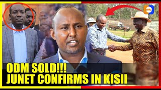 Odm Under Ruto Junet Confirms Odm-Uda Deal As Ruto Storms Kisii Matiangi Camp Under Fire