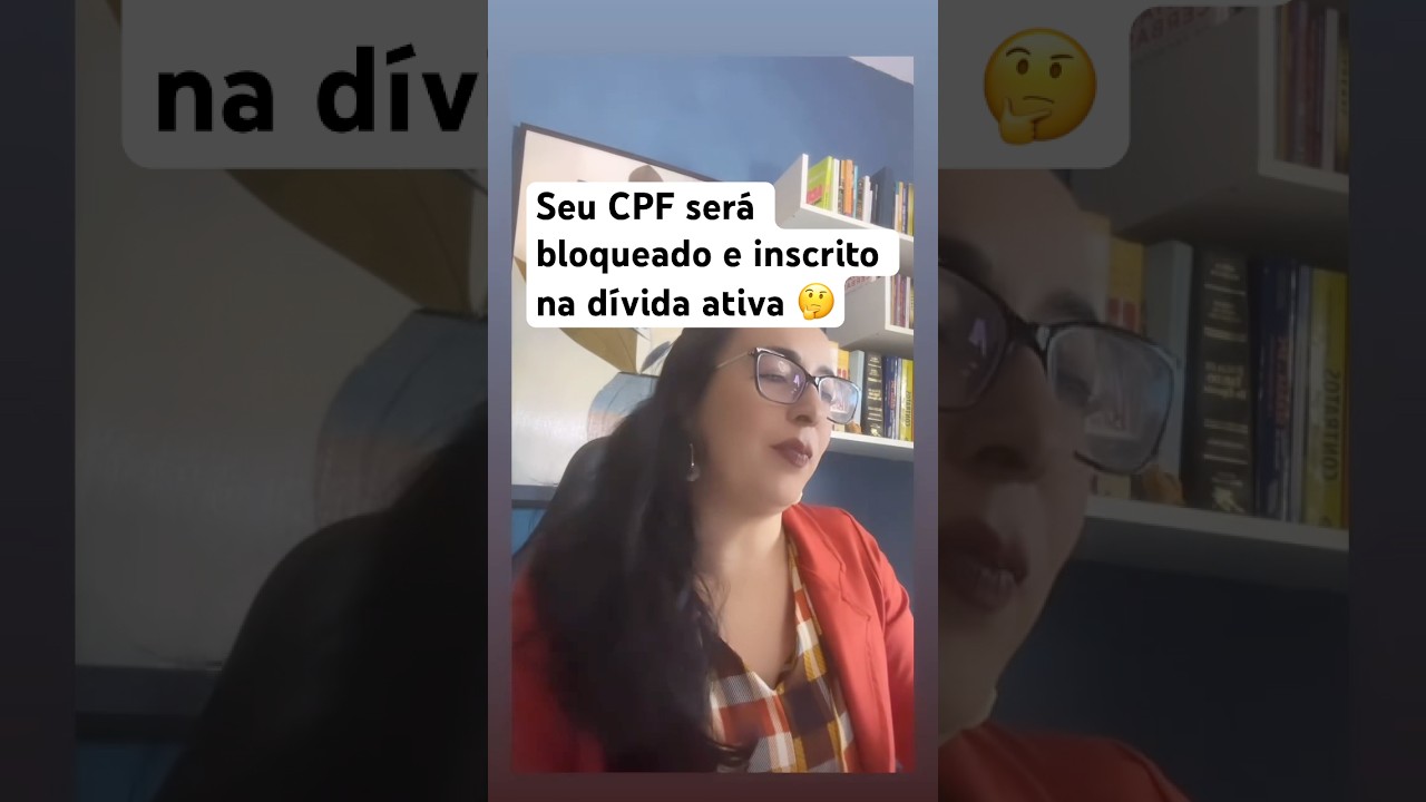 CPF BLOQUEADO 🤔 