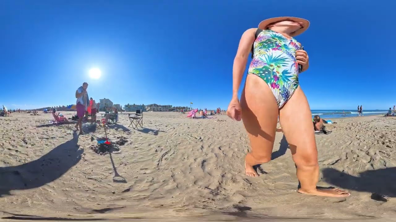 Must See!  Beach Walking | Walk along the Beach Patacona| 02 06 2024