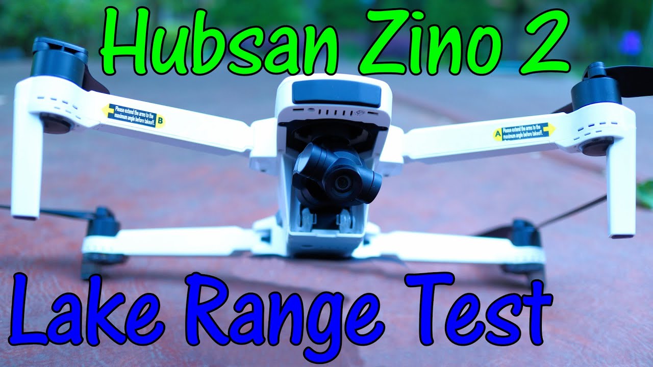 Hubsan Zino 2 Range Test over Lake Anna