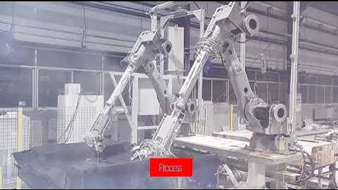 Yaskawa robotic waterjet cutting solution