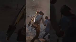 Nobody expects a sword attack in wild west #reddeadredemption #rdr2 #gaming