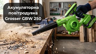 Акумуляторна повітродувка Grosser GBW 250