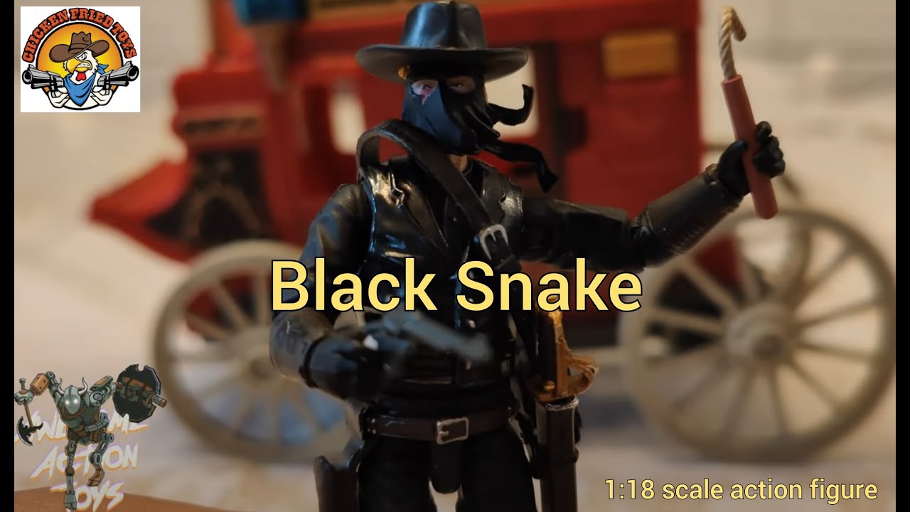 Black Snake - an amazing 1:18 scale action figure from Chicken