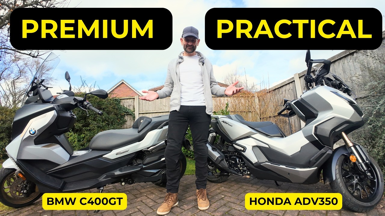 BMW C400GT против HONDA ADV350: какой мотоцикл действительно подойдет вам?