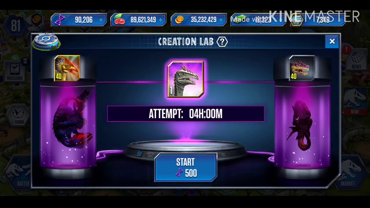 Segnosaurus level 40 is gone. 💔 new legendary hybrid 😍 Jurassic world the game