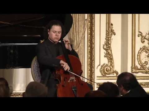 Matt Haimovitz, cellist, plays Bach's Suite No. 3 for Cello in C major: Sarabande and Gigue