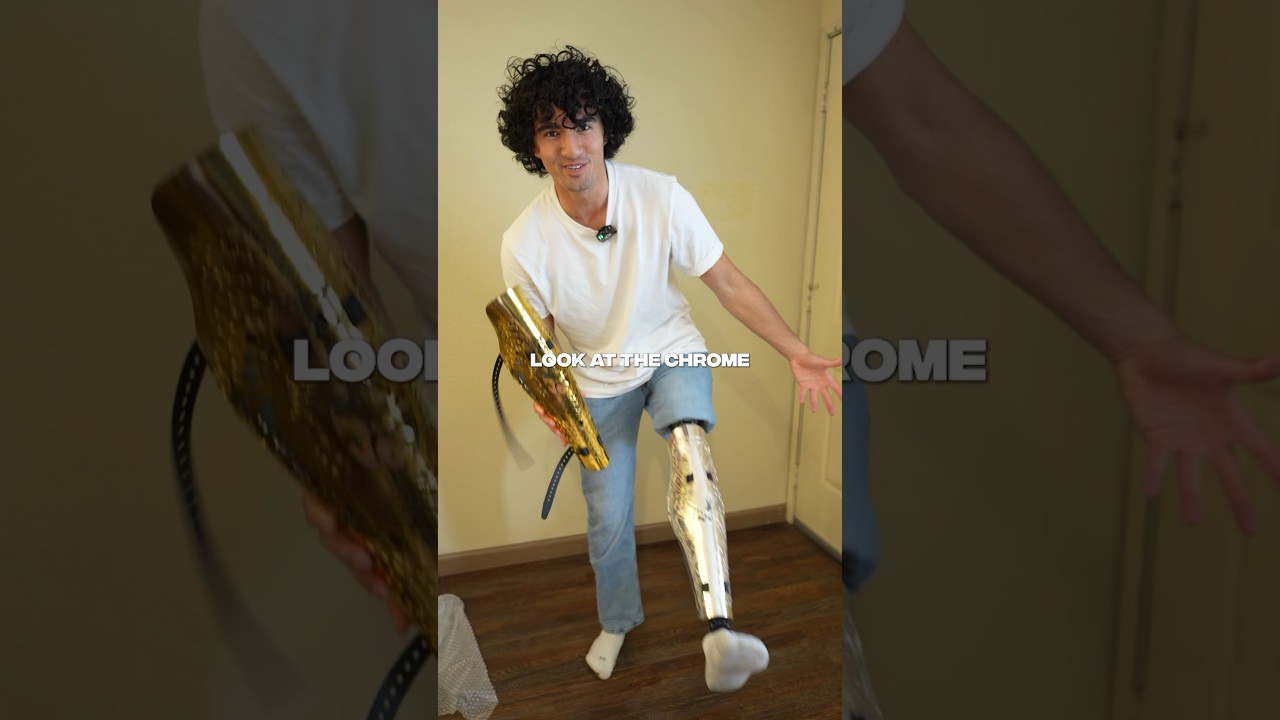 I got a NEW Prosthetic Leg??