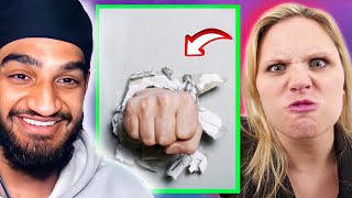 Paryeet Rages On Date W Twitch E-Girl Breaks Wall