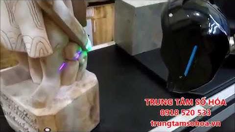Dịch vụ Scan3D tượng Trần Hưng Đạo by Kreon - TRUNG TÂM SỐ HÓA