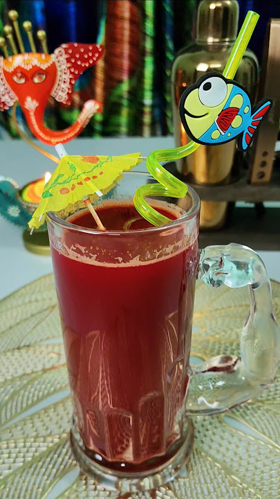 Glowing Skin Juice Recipe | Natural Juice for Skin Glow & Detox #shorts #skinglow #detoxdrink #asmr