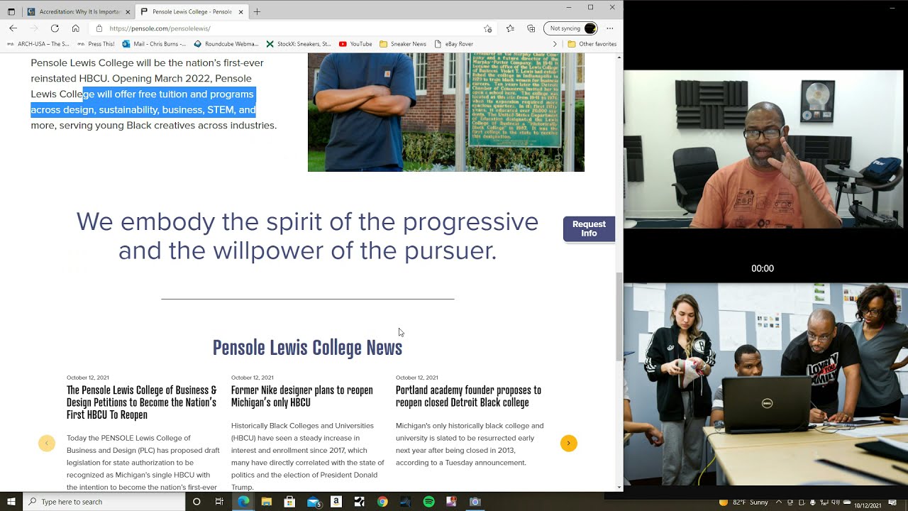 PENSOLE Reopens HBCU in Detroit for Design | Pensole Lewis College of
