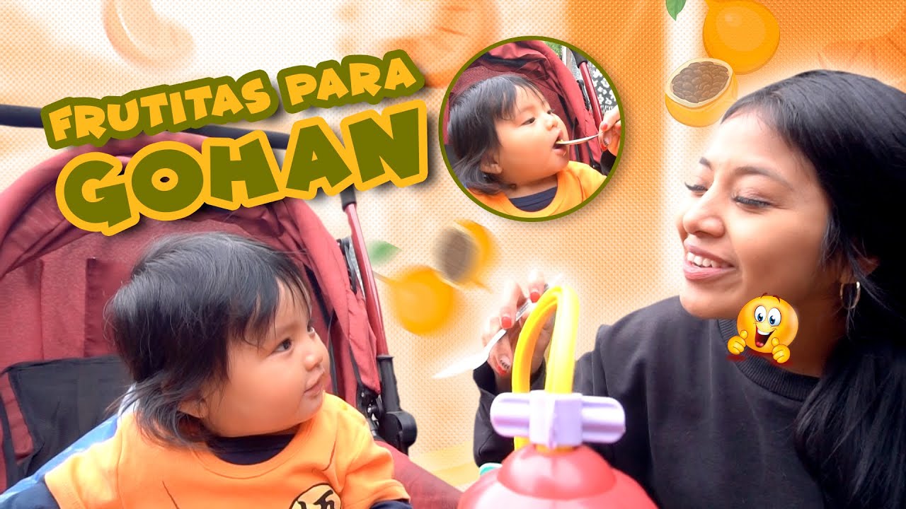 FRUTITAS PARA GOHAN, ADIVINA CUAL LE GUSTÓ| Elvia Maji
