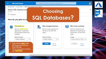 When to choose the Azure SQL DATABASES for on-premises data migration?