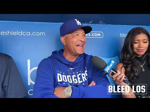 The Bleed Los Podcast - #Dodgers Dave Roberts from Dodger Stadium on the Diamondbacks lead in West
