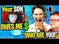 CLIX *SCAMMED* by TOXIC KID then MOM GETS ON THE MIC! (Fortnite)