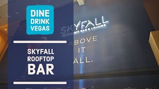Amazing views at Skyfall Las Vegas rooftop bar!