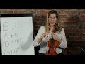 How to hold the violin bow