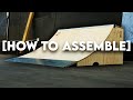 How to assemble your 2 x 4 quarter pipe