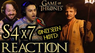 Our CHAMPION! S4x7 Game Of Thrones Reaction! // A HotD Fan's 1st Watch