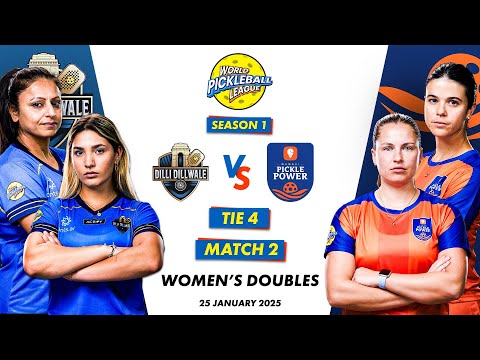 WPBL S1 | Dilli Dilwale vs Mumbai Pickle Power| Women’s Doubles