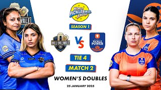 WPBL S1 | Dilli Dilwale vs Mumbai Pickle Power| Women’s Doubles