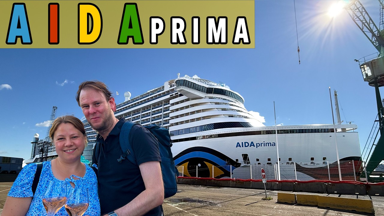 AIDAprima - Metropolen Tour - Rundgang / Balkonkabine / Restaurants / Auslaufen / Shows