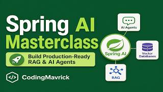 🔴 Spring AI Masterclass: Build Production-Ready RAG &amp; AI Agents (Full Course)