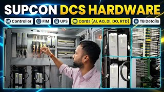 SUPCON DCS Panel Complete Details Part-2 | Controller, FIM, UPS, I/O Cards & Terminal Blocks