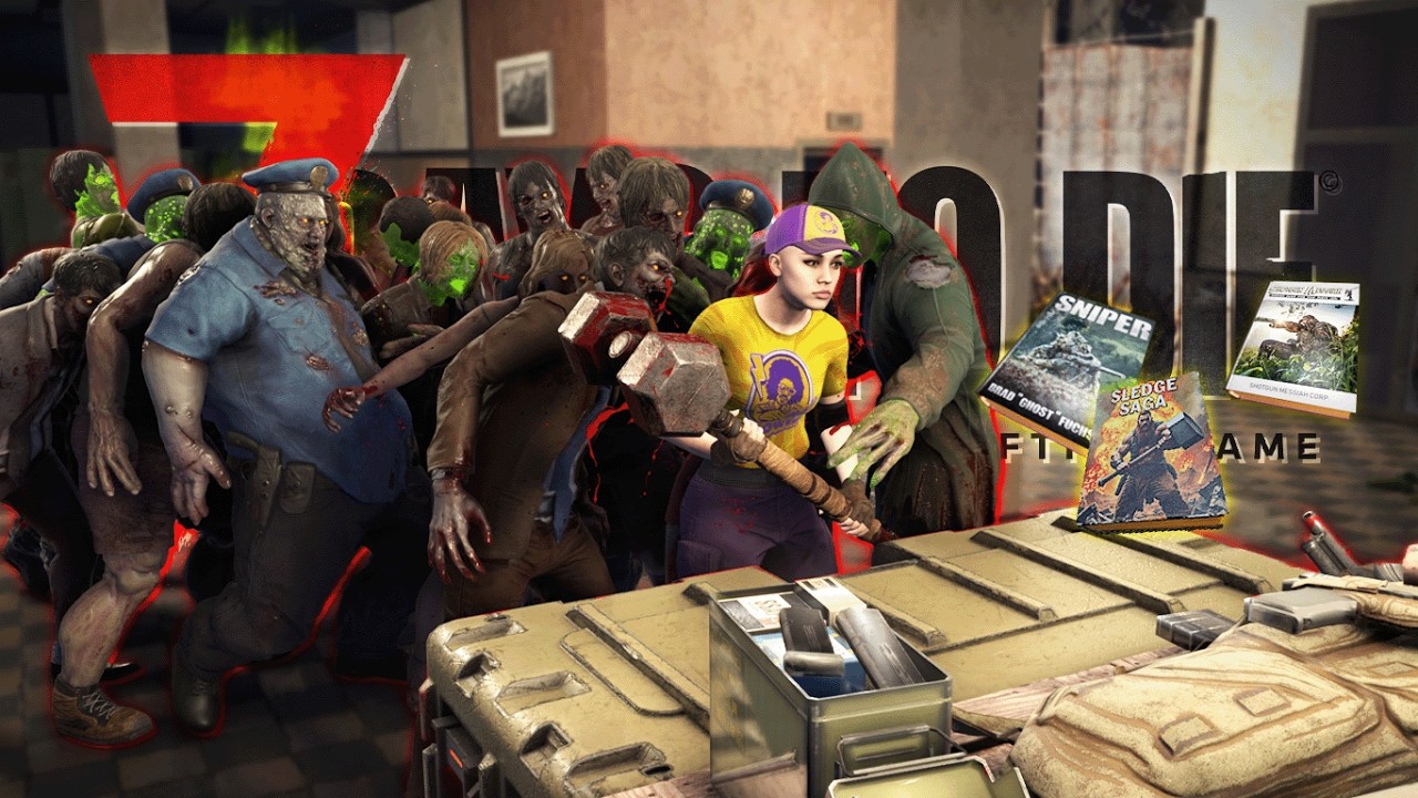【7DTD】Tier5夜のゾンビ高校で遂に求めていたあのスキル本を手に入れたぞ！「7 Days to Die v3.0」実況プレイ #18