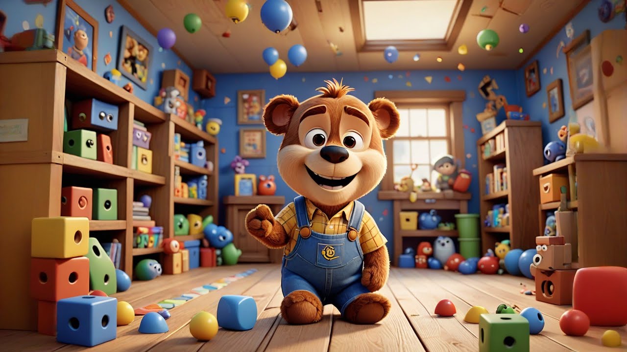 Five Teddies Build a Rocket Ship | Imaginative Space Song for Kids | Nursery Rhymes and  Songs