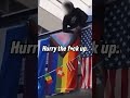 Angry Student TAKES DOWN Pride Flag Covering His Country's Flag