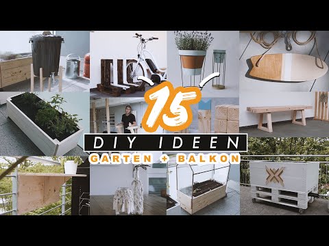 Video: 15 Gartenmöbel Inspiration